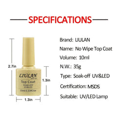 LIULAN Gel Nail Polish Set, Long Lasting Soak Off Lacq