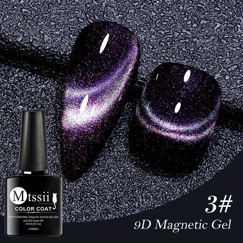 Cat Eye Gel Nail Polish Magnetic Effect Long Lasting