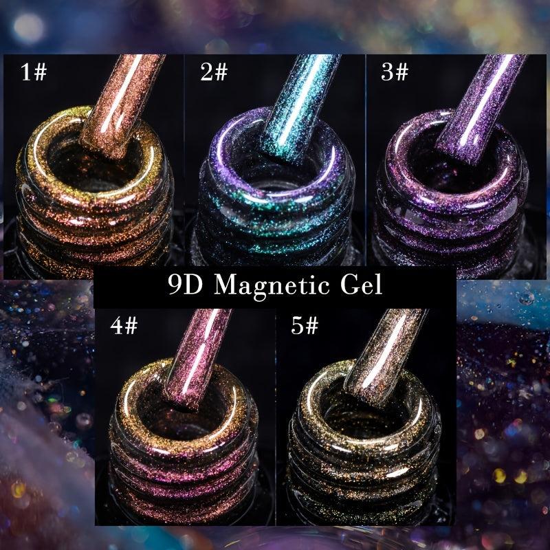 Cat Eye Gel Nail Polish Magnetic Effect Long Lasting