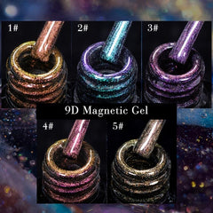 Cat Eye Gel Nail Polish Magnetic Effect Long Lasting