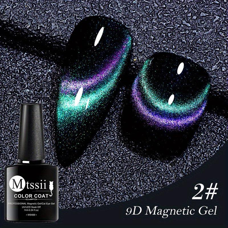 Cat Eye Gel Nail Polish Magnetic Effect Long Lasting