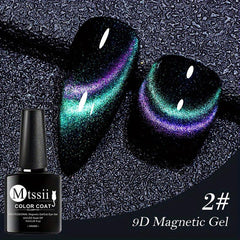 Cat Eye Gel Nail Polish Magnetic Effect Long Lasting