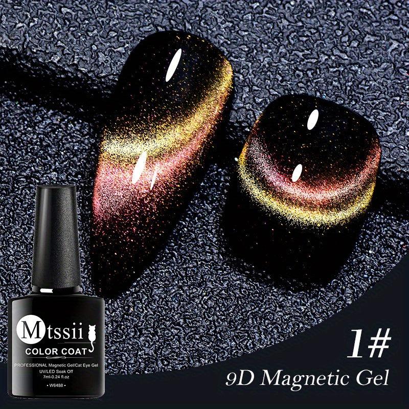 Cat Eye Gel Nail Polish Magnetic Effect Long Lasting