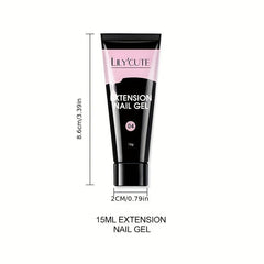 Pink Clear Nail Extension Gel Semi Permanent Nail Gel