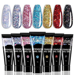 Pink Clear Nail Extension Gel Semi Permanent Nail Gel
