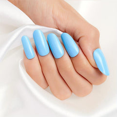 12 Colors Waterproof Gel Nail Polish in Natural Resin and Green