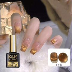 Magnetic Cat Eye Nail Polish for Festive Occasions