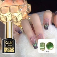 Magnetic Cat Eye Nail Polish for Festive Occasions