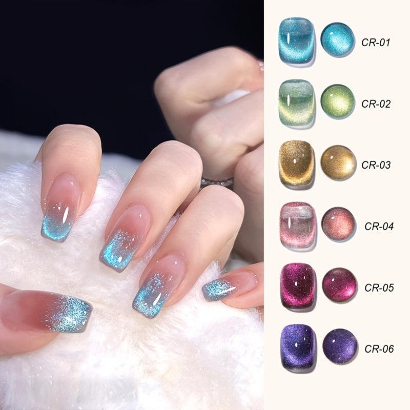 Magnetic Cat Eye Nail Polish for Festive Occasions