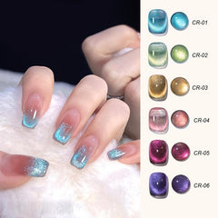 Magnetic Cat Eye Nail Polish for Festive Occasions