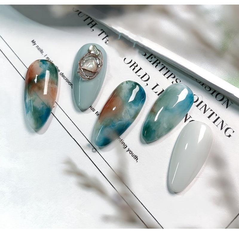 Blooming Gel Nail Polish Long Lasting Gel with Gradient Dying Colors