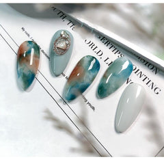 Blooming Gel Nail Polish Long Lasting Gel with Gradient Dying Colors