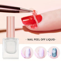 Nail Peel Off Liquid Anti Overflow Glue Edge Latex Tape