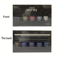 10pcs Water-Based Peelable Nail Polish Set