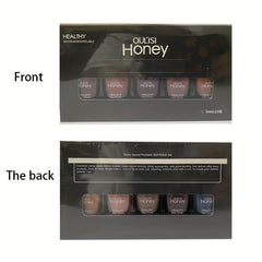 10pcs Water-Based Peelable Nail Polish Set