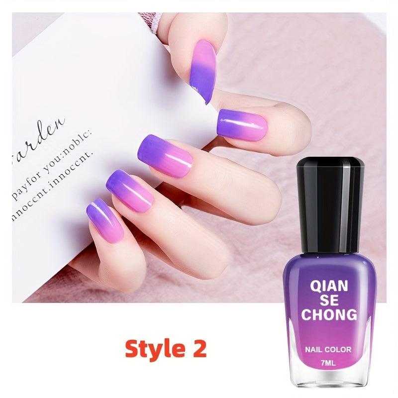 Color Changing Nail Polish for Autumn and Winter