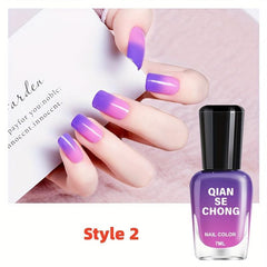 Color Changing Nail Polish for Autumn and Winter