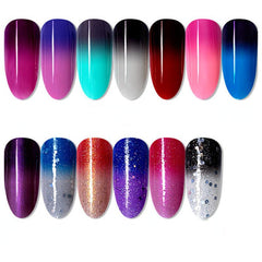 Color Changing Nail Polish for Autumn and Winter