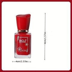 14ml Mesh Red Pop Non-Peeling Nail Polish
