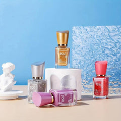 14ml Mesh Red Pop Non-Peeling Nail Polish