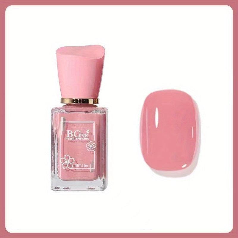 14ml Mesh Red Pop Non-Peeling Nail Polish