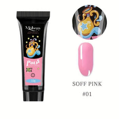 Pink Poly Nail Gel for Nail Art and Thickening