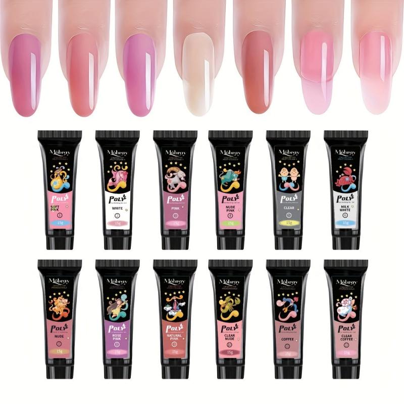 Pink Poly Nail Gel for Nail Art and Thickening