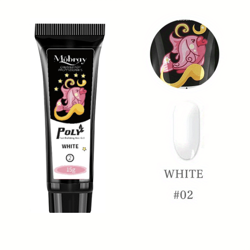 Pink Poly Nail Gel for Nail Art and Thickening