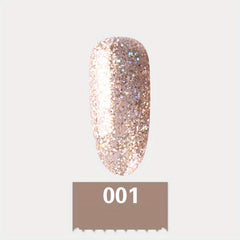 Reflective Glitter Gel Nail Polish Sparkly Gel Varnish DIY Manicure