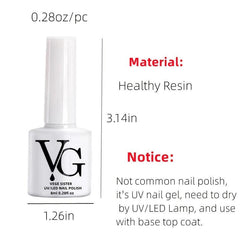 Reflective Glitter Gel Nail Polish with Chameleon Effect