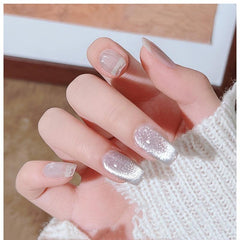 Reflective Glitter Gel Nail Polish with Chameleon Effect