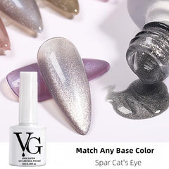 Reflective Glitter Gel Nail Polish with Chameleon Effect
