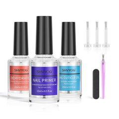 Professional Nail Kit with Dehydrator, Bond Primer, Cuticle Fast Air Dry