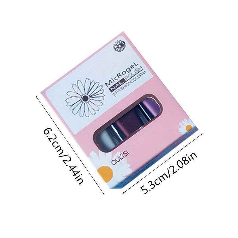 3pcs Peelable Water based Nail Polish Set Quick Drying Lasting Nail Lacquers