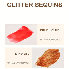 Mixing Gel Glitter Sequins Gel for Manicure DIY