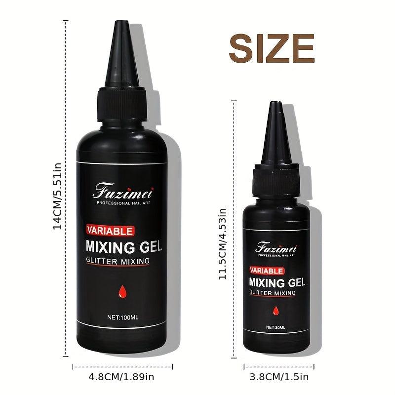 Mixing Gel Glitter Sequins Gel for Manicure DIY