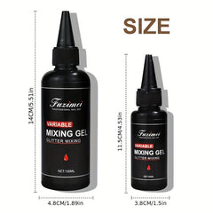 Mixing Gel Glitter Sequins Gel for Manicure DIY