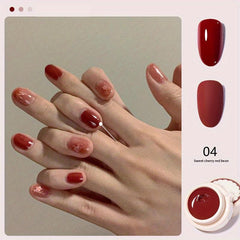 Japanese Solid Canned Nail Polish Glue Cream