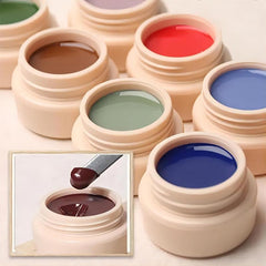 Japanese Solid Canned Nail Polish Glue Cream