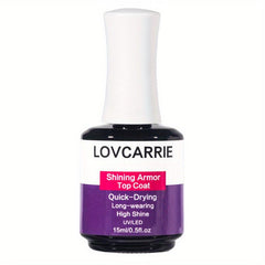 No Wipe Top Coat Gel Nail Polish High Gloss Shine Finish