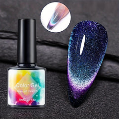 Diamond Cat Magnetic Gel Nail Polish Reflective Glitter 9D Holographic Gel
