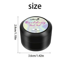 1 Pc Solid Builder Nail Gel Hard Gel 5 Colors Nail Extension Gel Easy Beginner