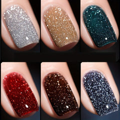10ml Reflective Glitter Gel Nail Polish for Manicure Nail Art