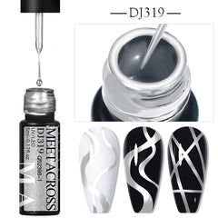5ml Metallic Gel Nail Polish Mirror Metallic Painting Liner Gel Polish