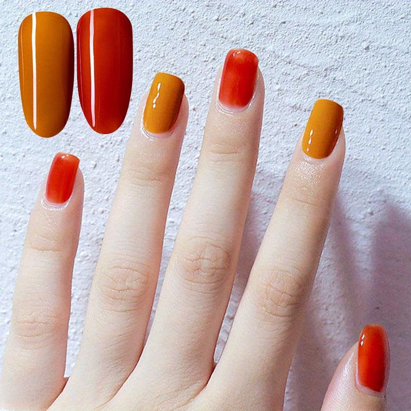 Water-Based Multicolor Nail Polish No Baking Quick Dry Odorless Lacquer