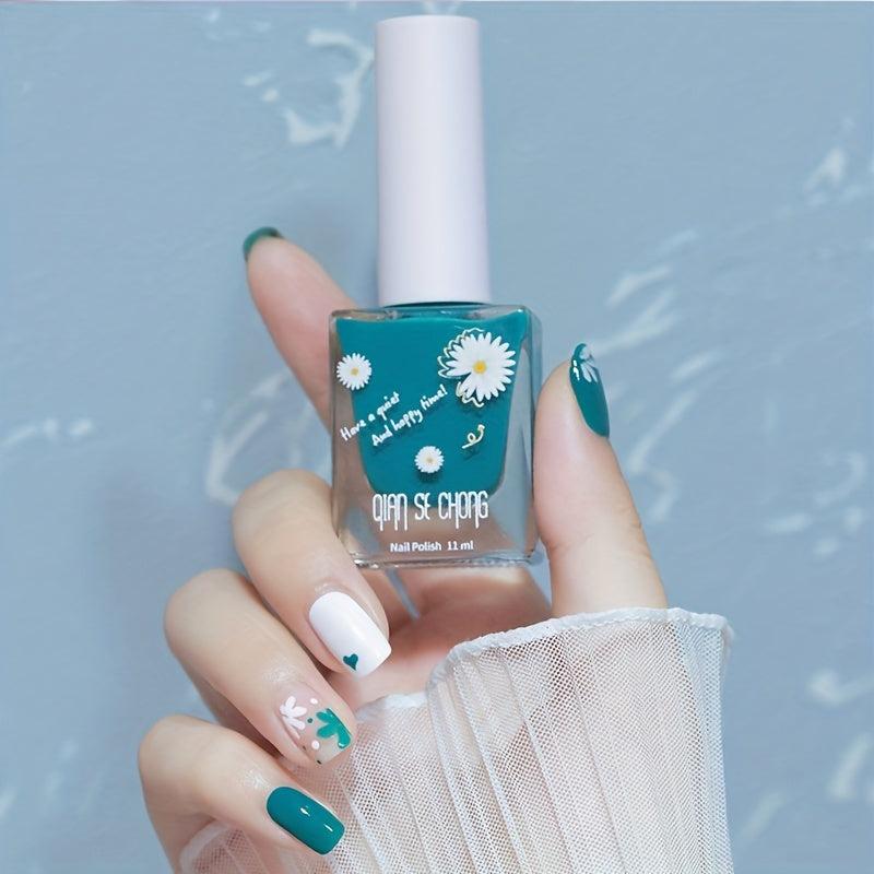 Water-Based Multicolor Nail Polish No Baking Quick Dry Odorless Lacquer
