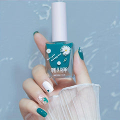Water-Based Multicolor Nail Polish No Baking Quick Dry Odorless Lacquer