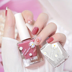 Water-Based Multicolor Nail Polish No Baking Quick Dry Odorless Lacquer