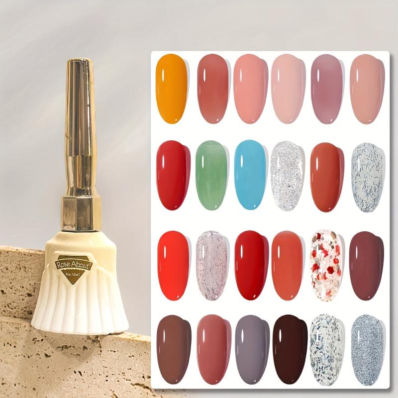 Gel Nail Polish Set for DIY Nail Art