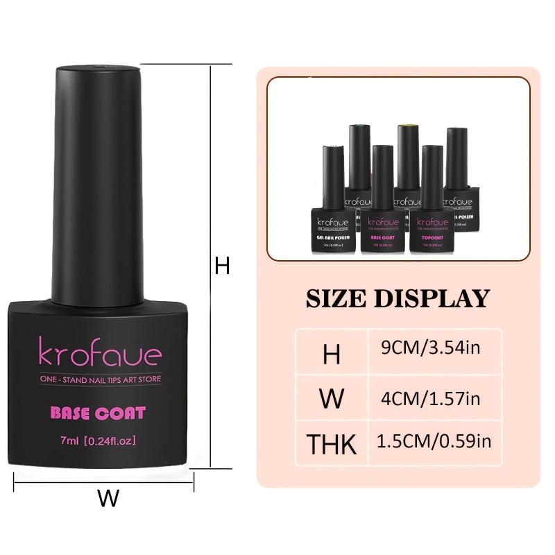6pcs Gel Nail Polish Kit Green Yellow Gel Polish Set Soak Off For Manicure